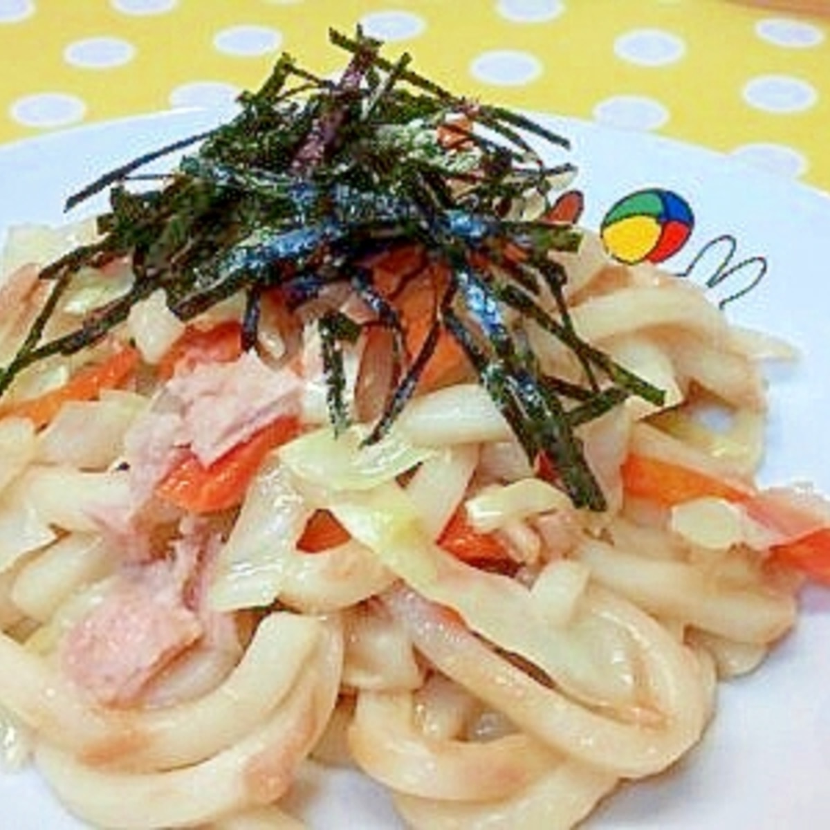 幼児食 ツナ キャベツの焼きうどん レシピ 作り方 By 不二子ちゃん2号 楽天レシピ